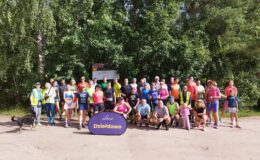 uczestnicy parkrun Działdowo / fot. archiwum Parkrun Działdowo, zdjęcie grupowe