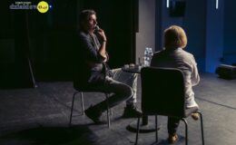 Pierwsze Spotkanie Dyskusyjnego Klubu Filmowego w Kinie Apollo. Gościem był reżyser filmu „Brat”