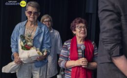 Pierwsze Spotkanie Dyskusyjnego Klubu Filmowego w Kinie Apollo. Gościem był reżyser filmu „Brat”