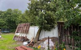 Groźny żywioł nad powiatem działdowskim. Ciężka praca strażaków