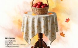 plakat informujący o kolejnej odsłonie cyklu "Poezja kameralnie"