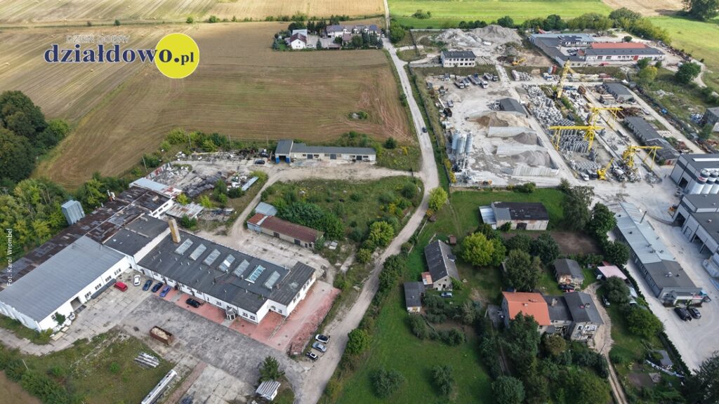 droga gminna od skrzyżowania z ulicą Grunwaldzką
