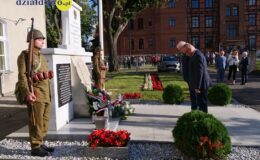 Prawda i pamięć. W Działdowie uczczono 87. rocznicę wybuchu II wojny światowej