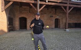 Sztuka ognia i ruchu w Działdowie. Za nami udane Warsztaty Kuglarskie
