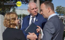 Pamięć, która nie wygaśnie. W Działdowie odsłonięto nowy obelisk ku czci Ofiar obozu Soldau