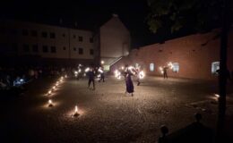 Magia ognia na zamkowym dziedzińcu. Za nami Działdowski Festiwal Ogniowy 2026