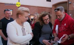 Żukiem z Krakowa do Wilna. Wyjątkowa wyprawa wspierająca hospicjum zawitała do Działdowa